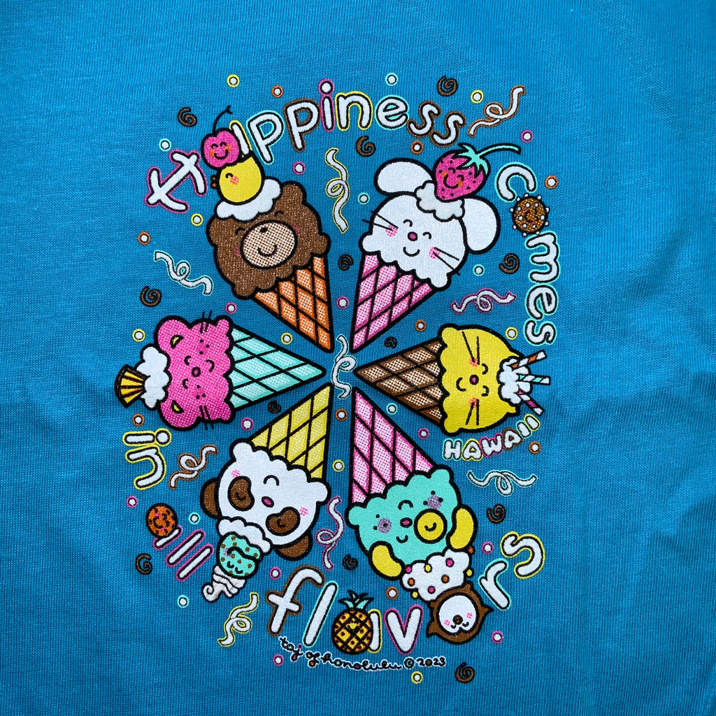 toddler tee - happiness