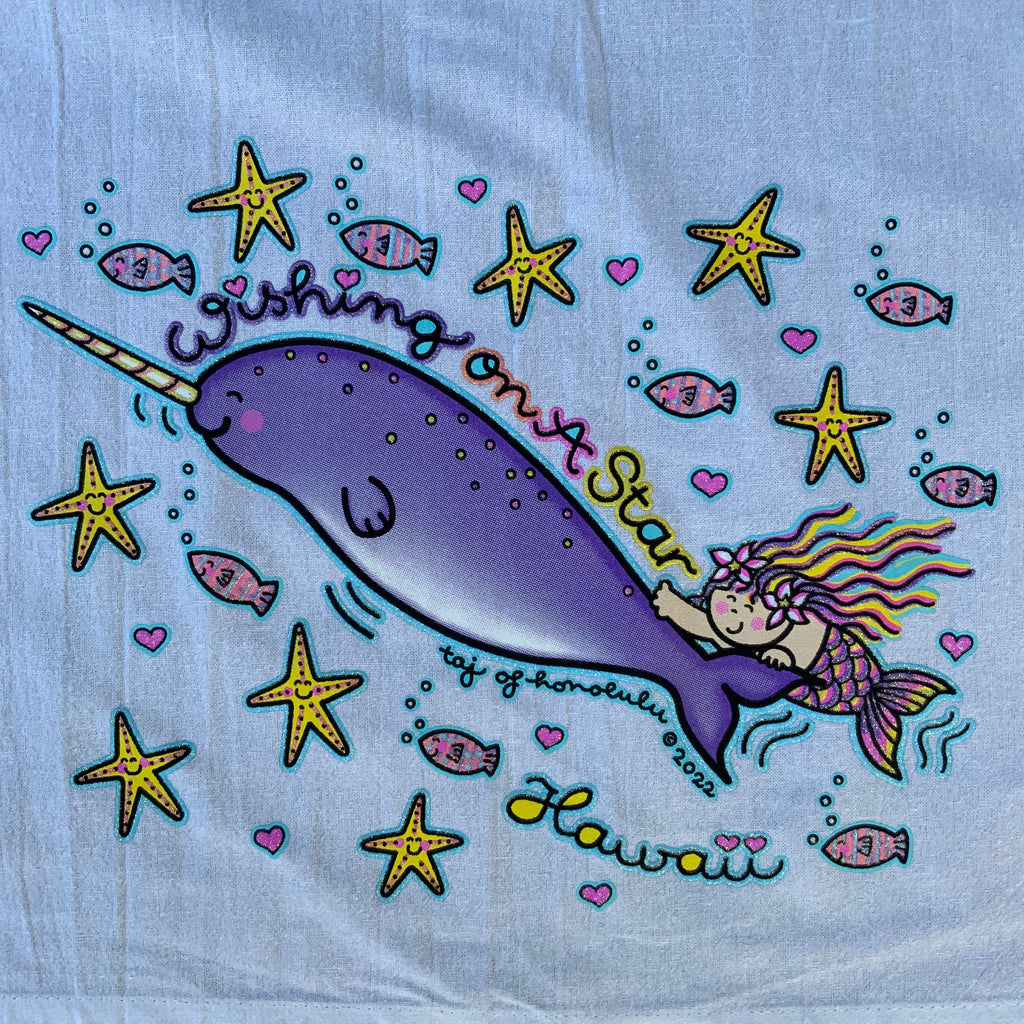 dish towel - wishing on a star