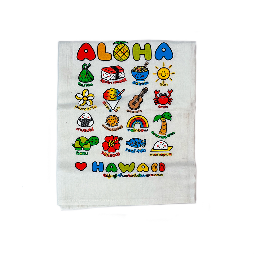dish towel - aloha