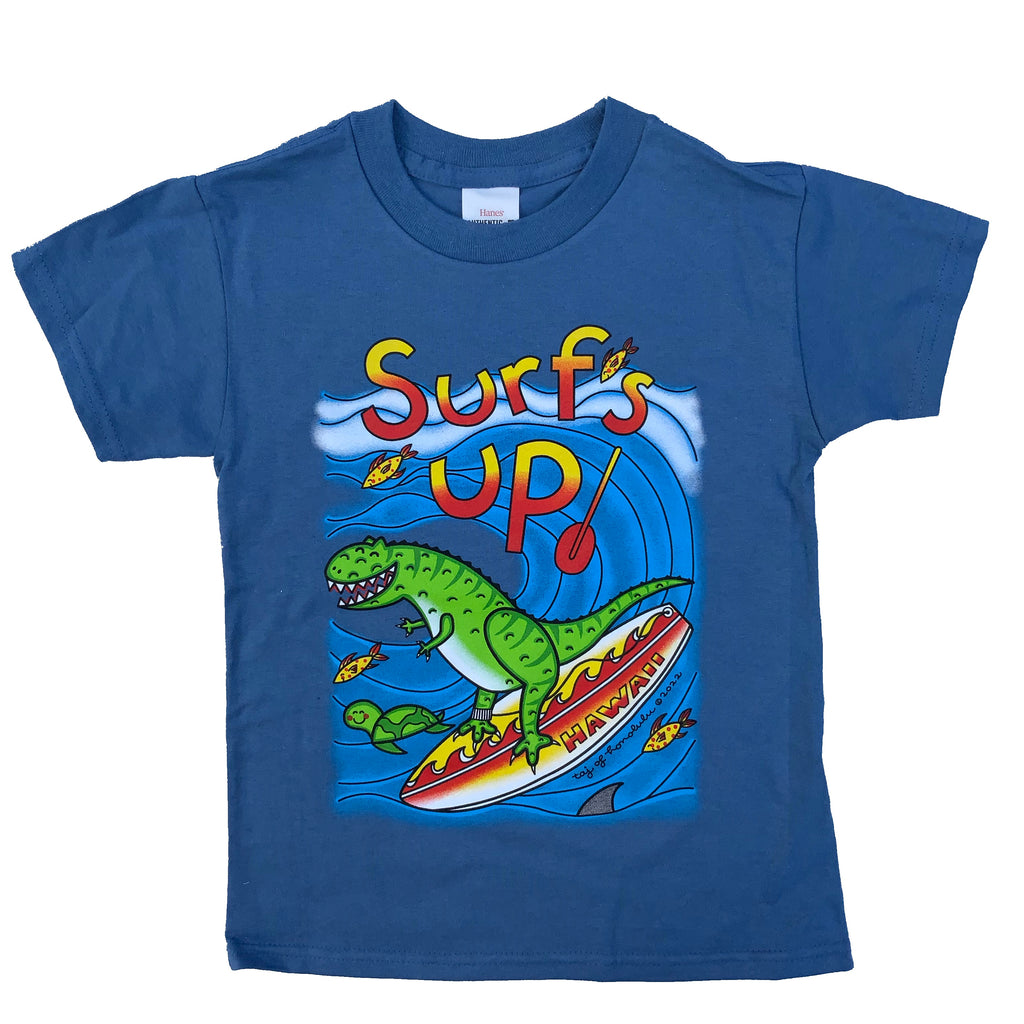 kids tee - surf’s up