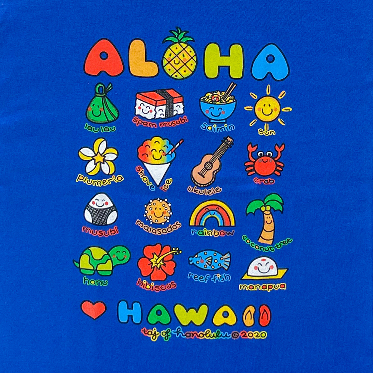 Adult Tee - Aloha | tajclubhouse Adult Tee - Aloha | tajclubhouse